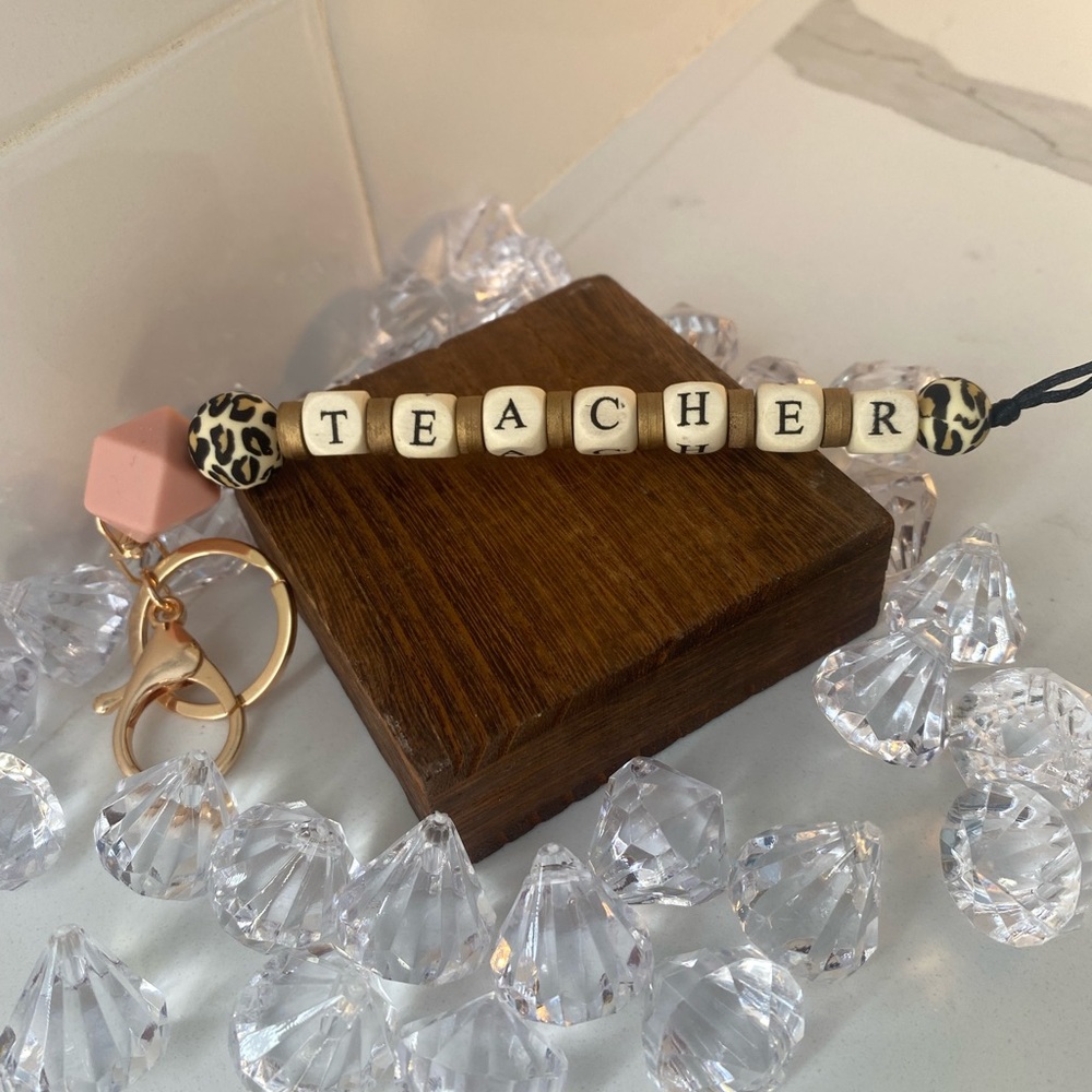 Teacher keychain!!